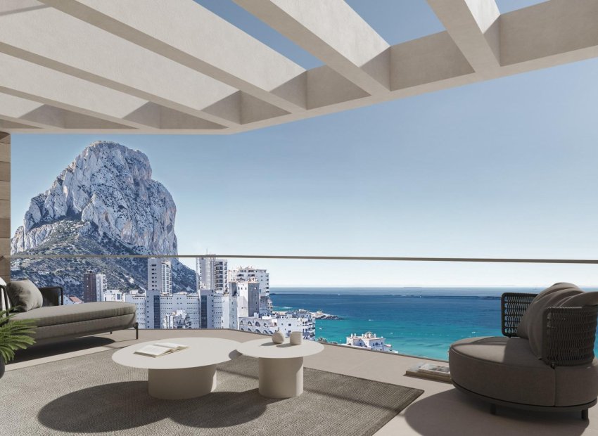 Obra nueva - Apartamento -
Calpe - Playa Arenal