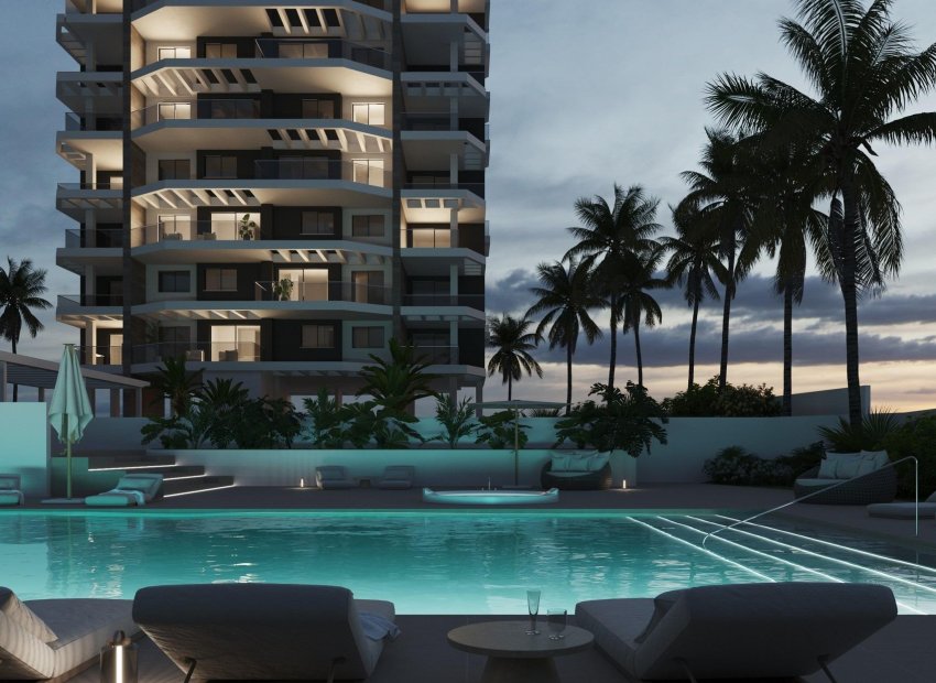 Obra nueva - Apartamento -
Calpe - Playa Arenal