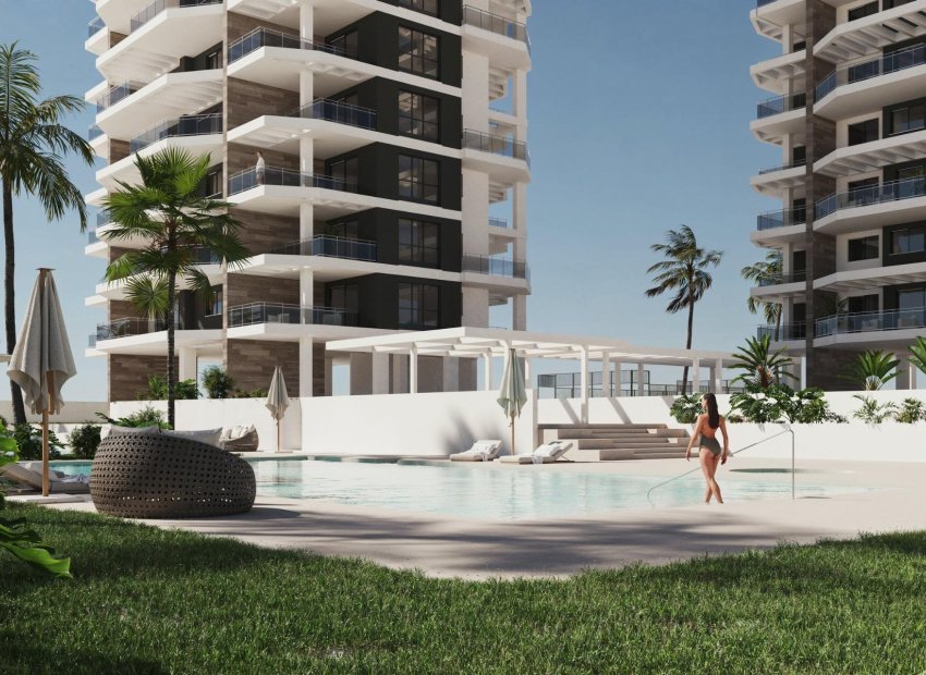 Obra nueva - Apartamento -
Calpe - Playa Arenal