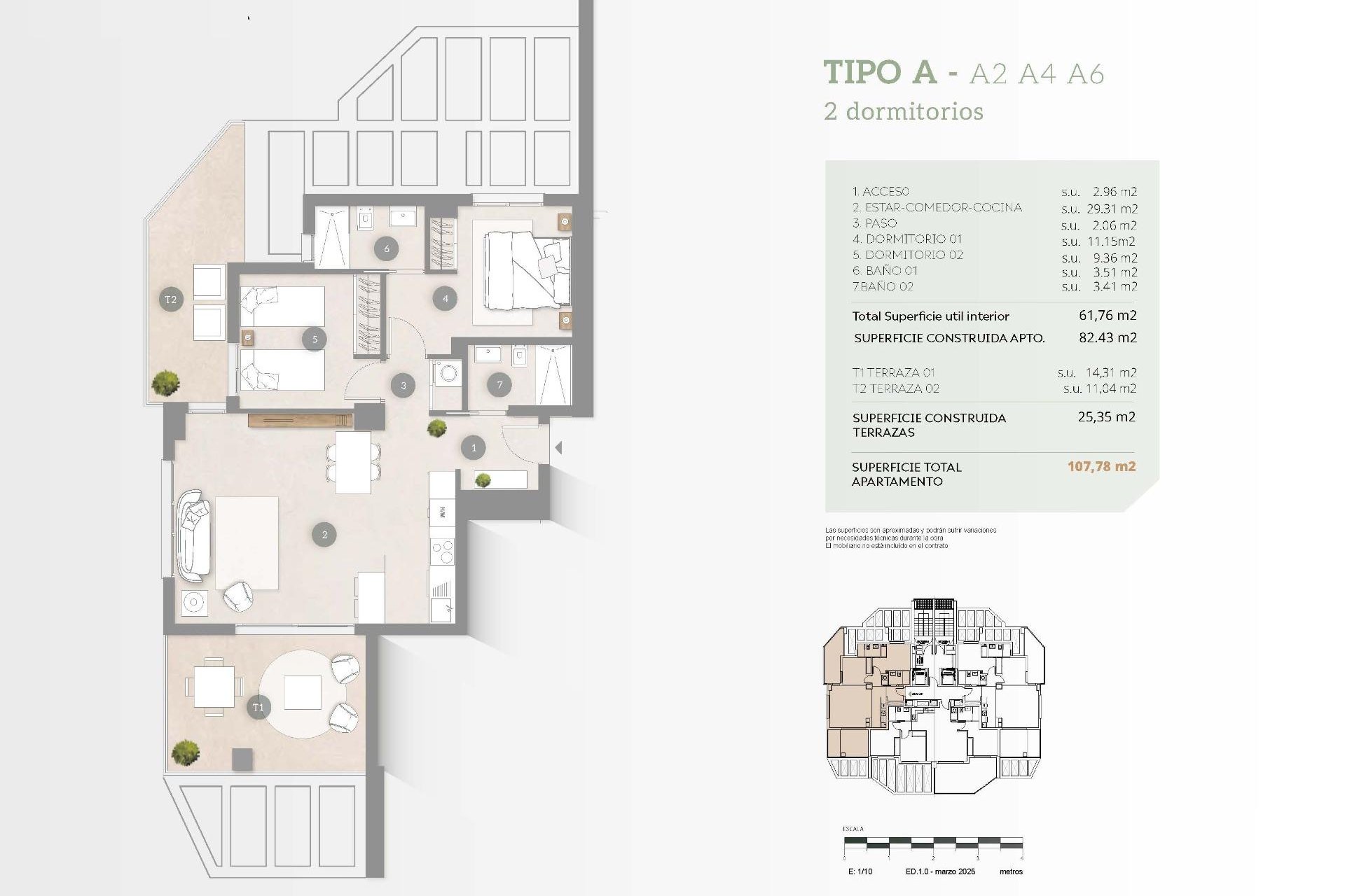 Obra nueva - Apartamento -
Calpe - Playa Arenal