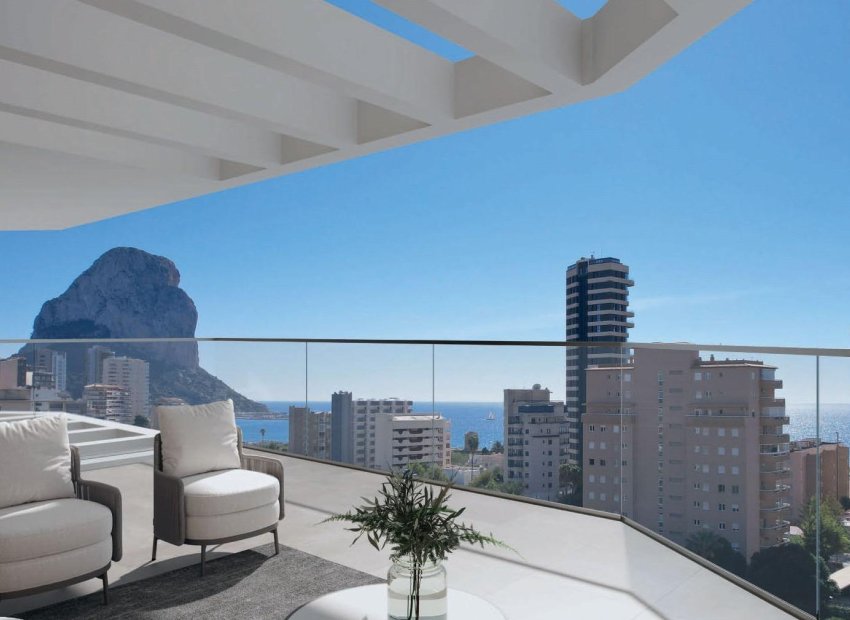 Obra nueva - Apartamento -
Calpe - Playa Cantal Roig