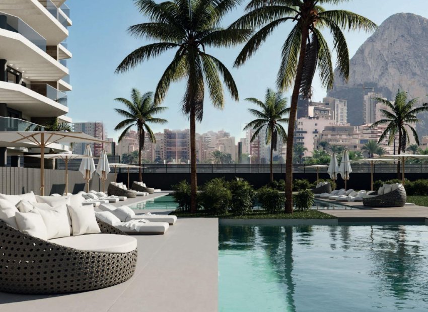 Obra nueva - Apartamento -
Calpe - Playa Cantal Roig