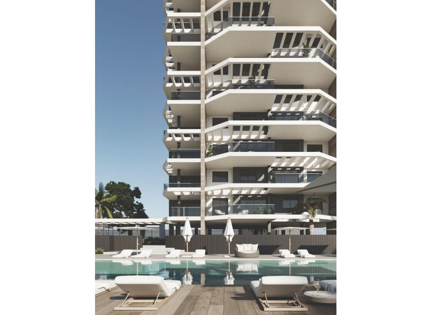 Obra nueva - Apartamento -
Calpe - Playa Cantal Roig