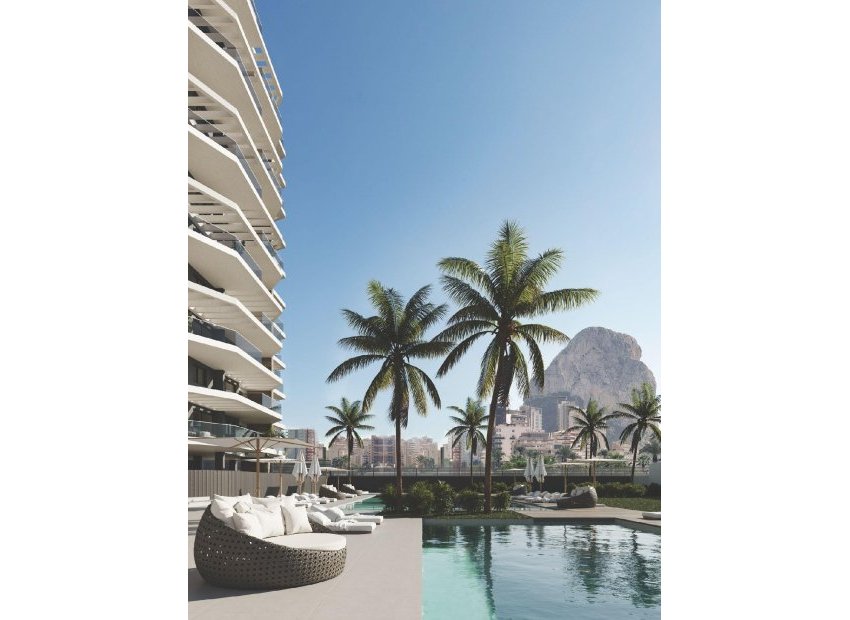 Obra nueva - Apartamento -
Calpe - Playa Cantal Roig