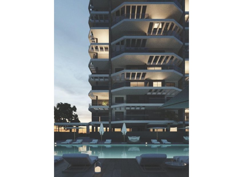 Obra nueva - Apartamento -
Calpe - Playa Cantal Roig