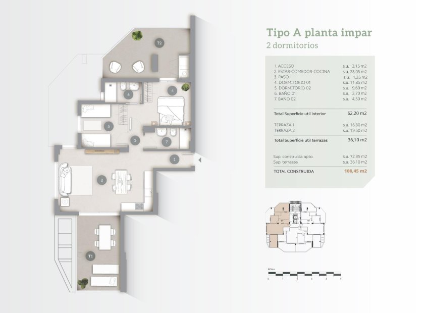 Obra nueva - Apartamento -
Calpe - Playa Cantal Roig
