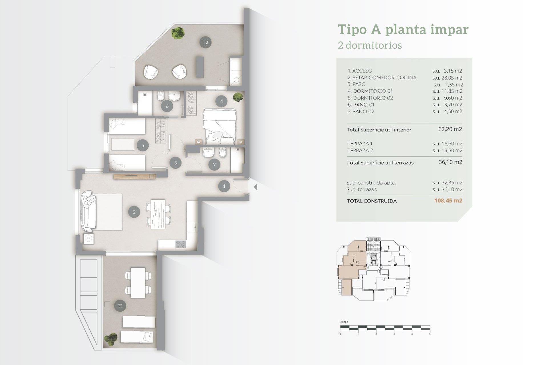 Obra nueva - Apartamento -
Calpe - Playa Cantal Roig