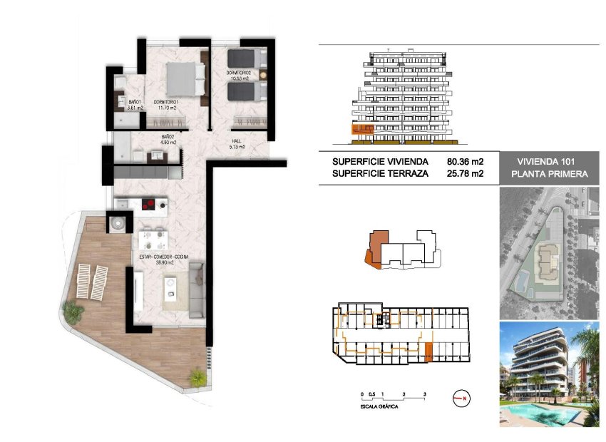Obra nueva - Apartamento -
Guardamar del Segura - Puerto