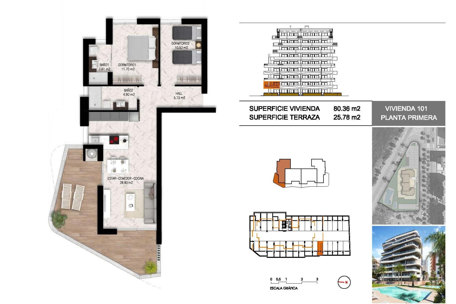 Obra nueva - Apartamento -
Guardamar del Segura - Puerto