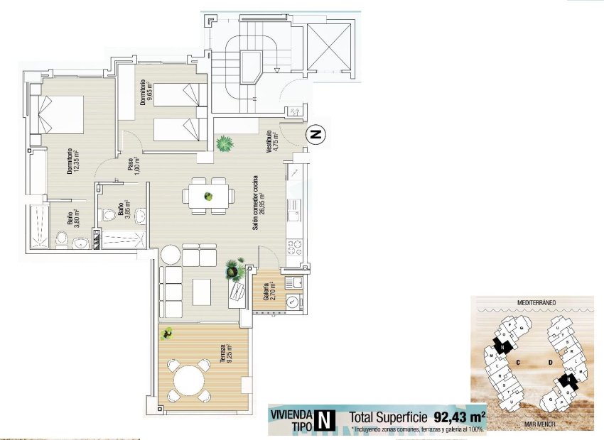 Obra nueva - Apartamento -
La Manga del Mar Menor - La Manga