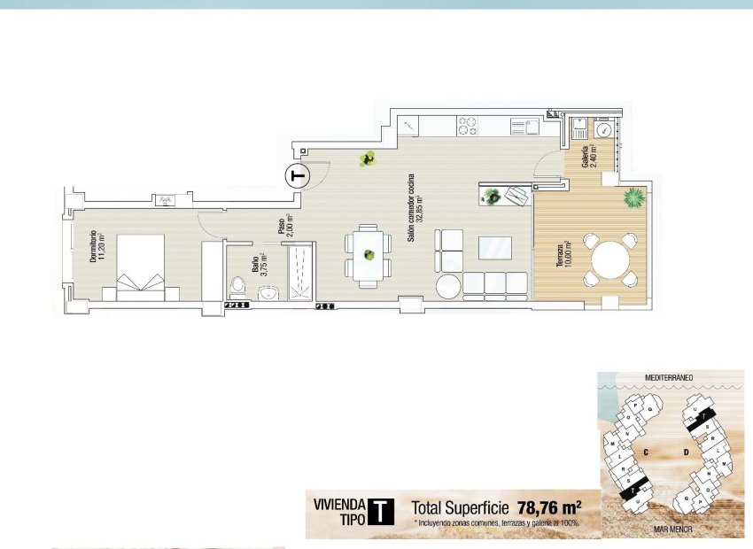 Obra nueva - Apartamento -
La Manga del Mar Menor - La Manga