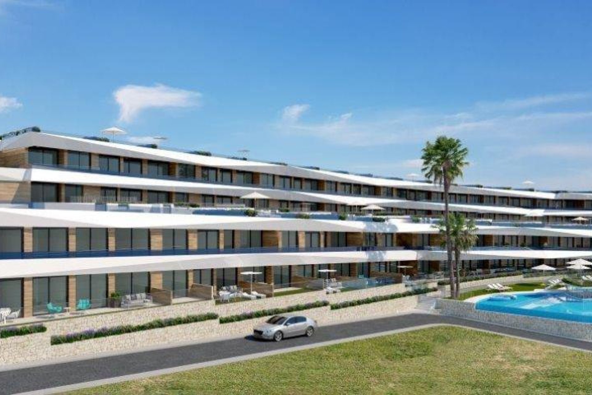 Obra nueva - Apartamento -
Santa Pola - Centro