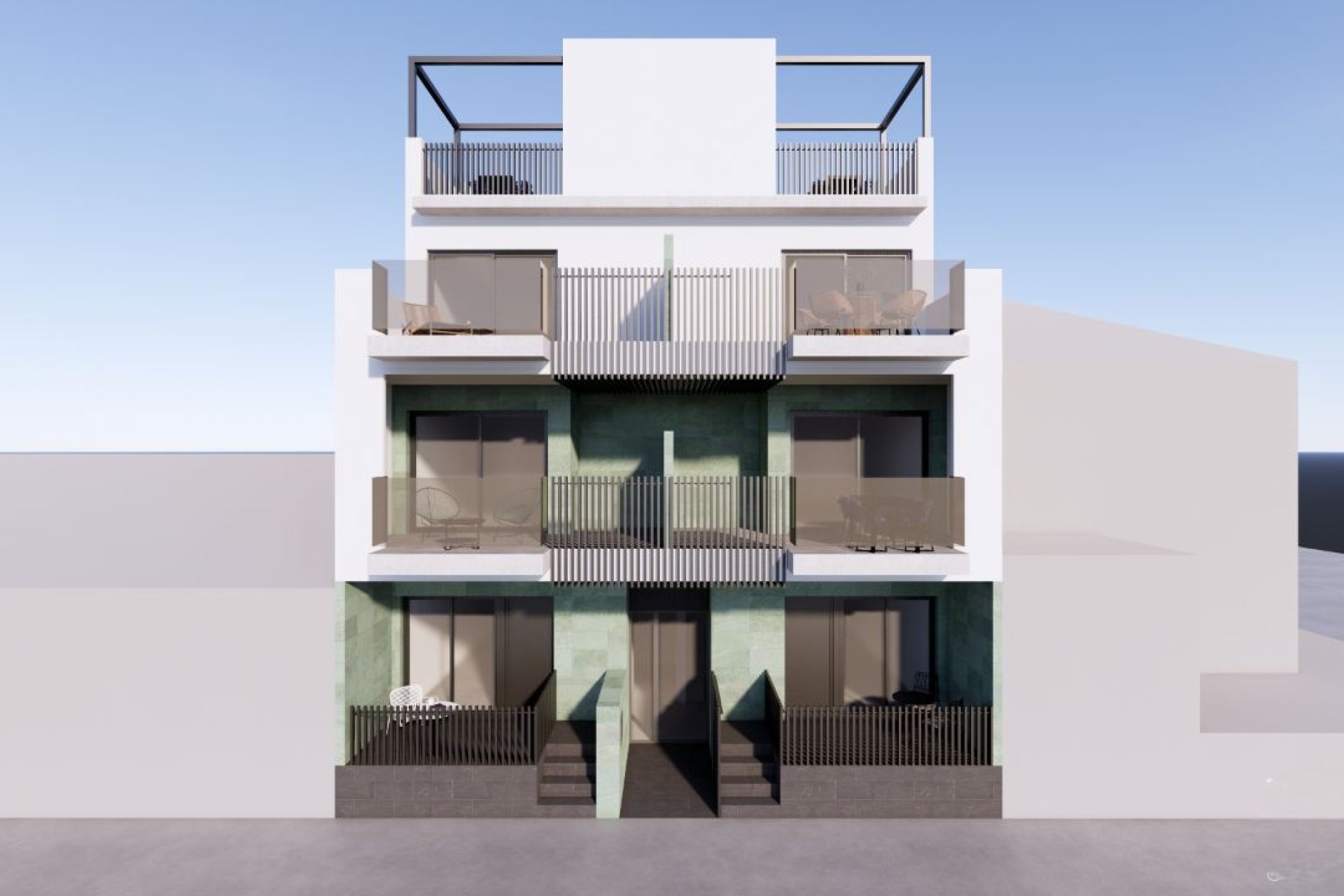 Obra nueva - Apartamento -
Torre de la Horadada
