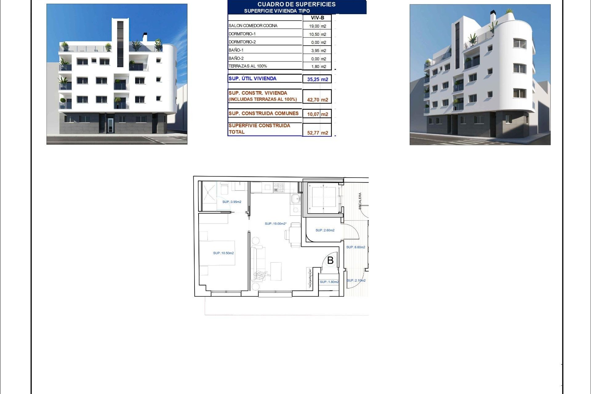 Obra nueva - Apartamento -
Torrevieja - Centro