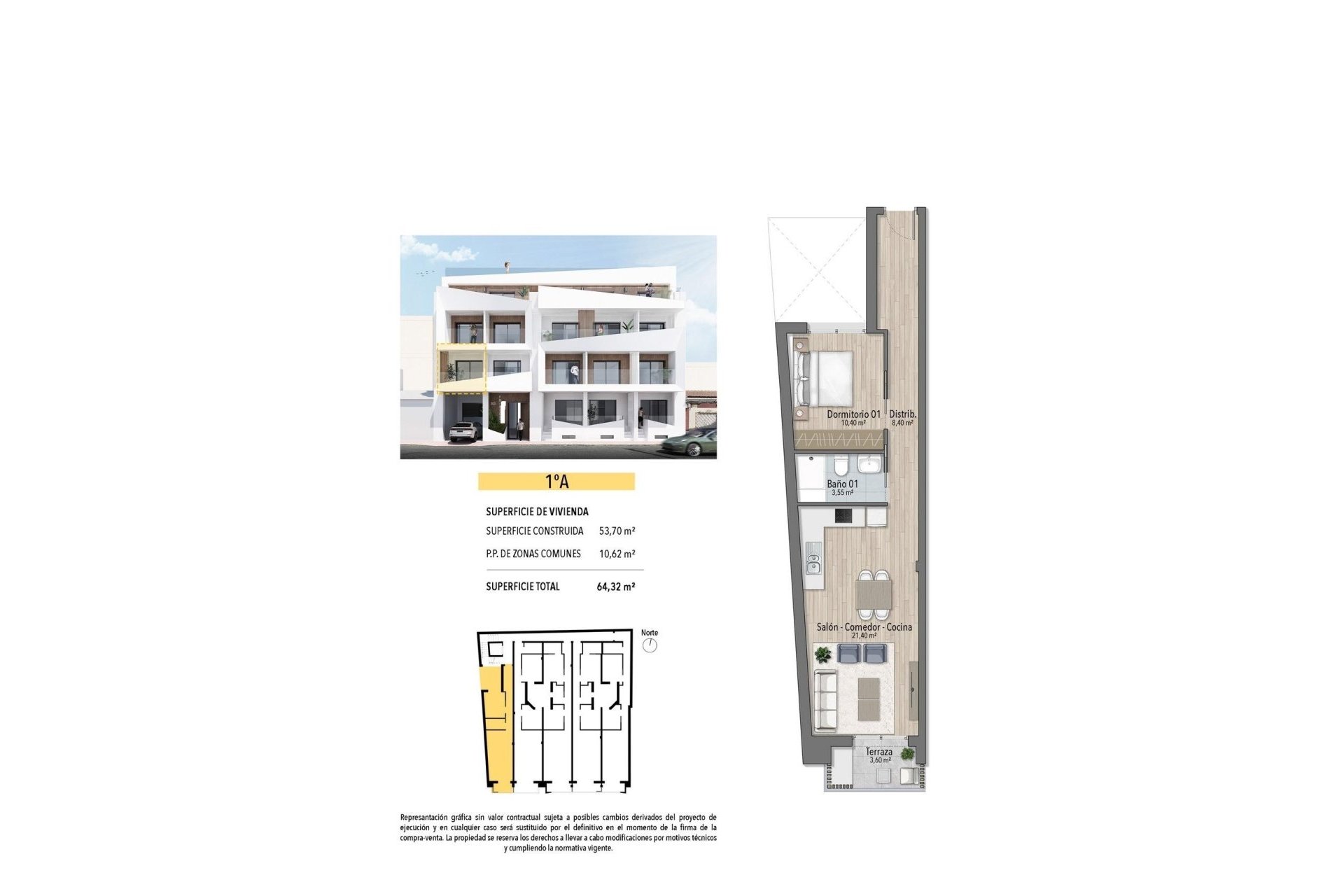 Obra nueva - Apartamento -
Torrevieja - Playa de El Cura