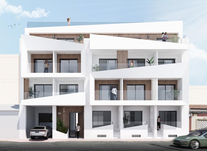 Obra nueva - Apartamento -
Torrevieja - Playa de El Cura