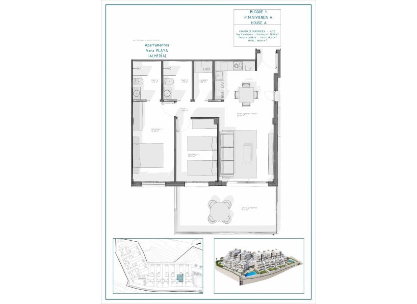 Obra nueva - Apartamento -
Vera - Pueblo Salinas