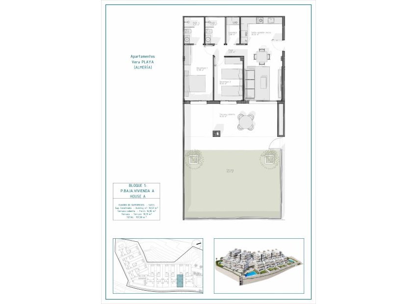 Obra nueva - Apartamento -
Vera - Pueblo Salinas
