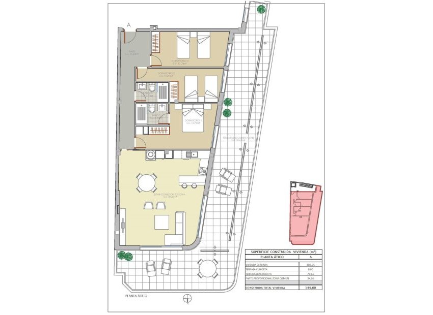 Obra nueva - Ático -
Torrevieja - La Mata