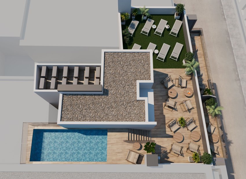 Obra nueva - Ático -
Torrevieja