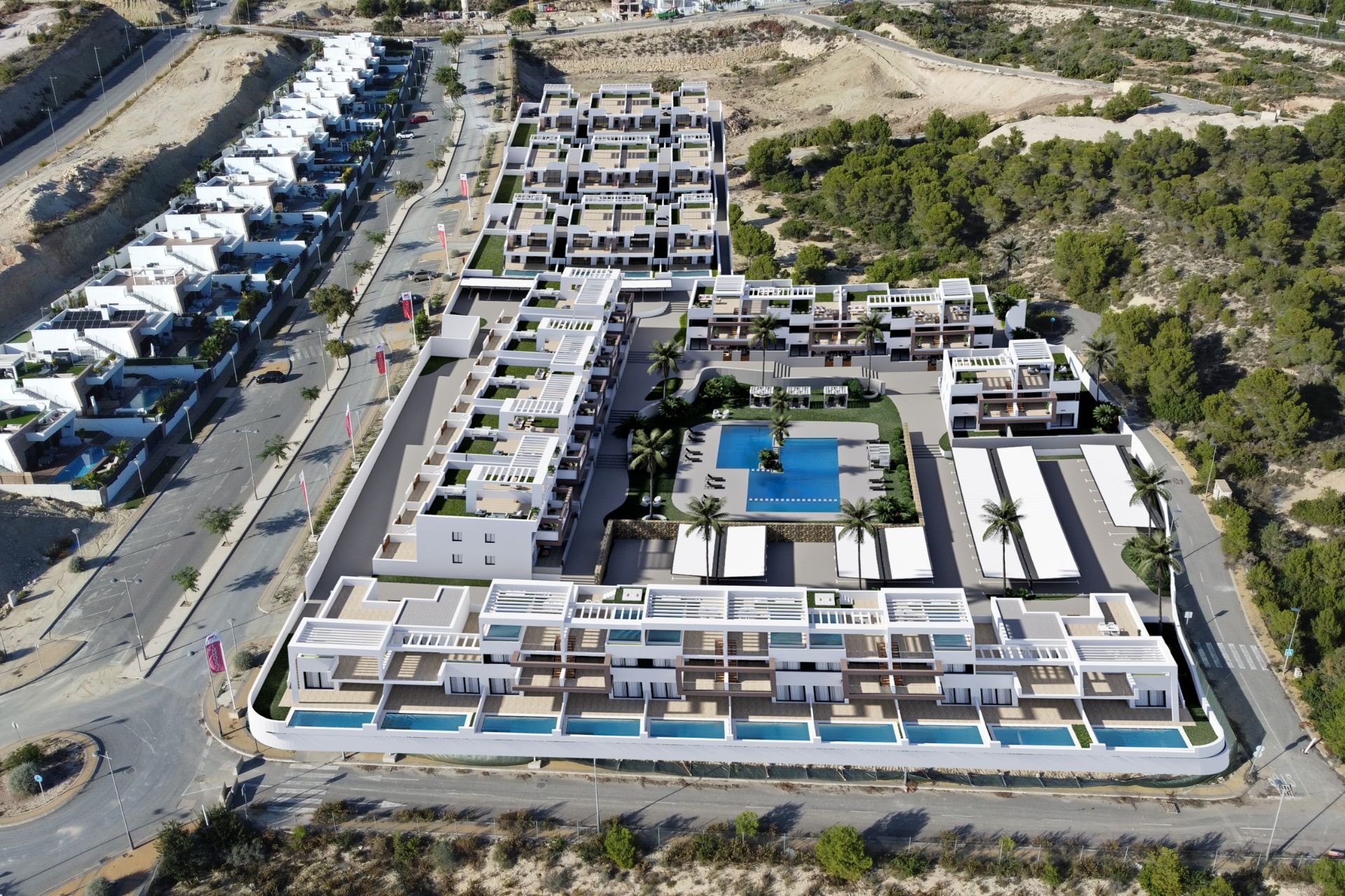Obra nueva - bungalow alto -
Finestrat