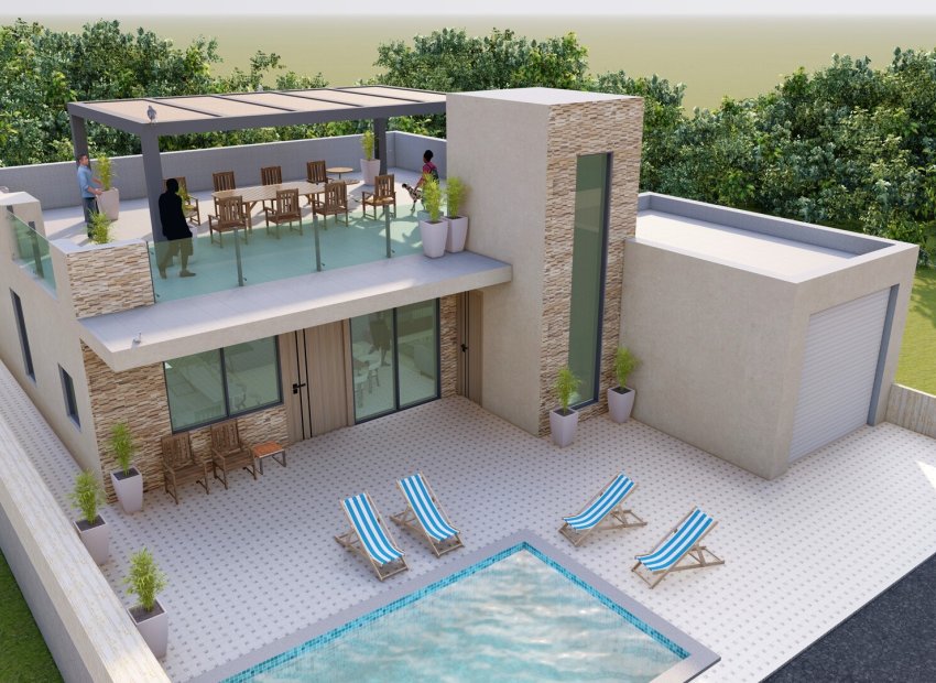 Obra nueva - Bungalow alto -
Fuente Álamo - Fuente Alamo