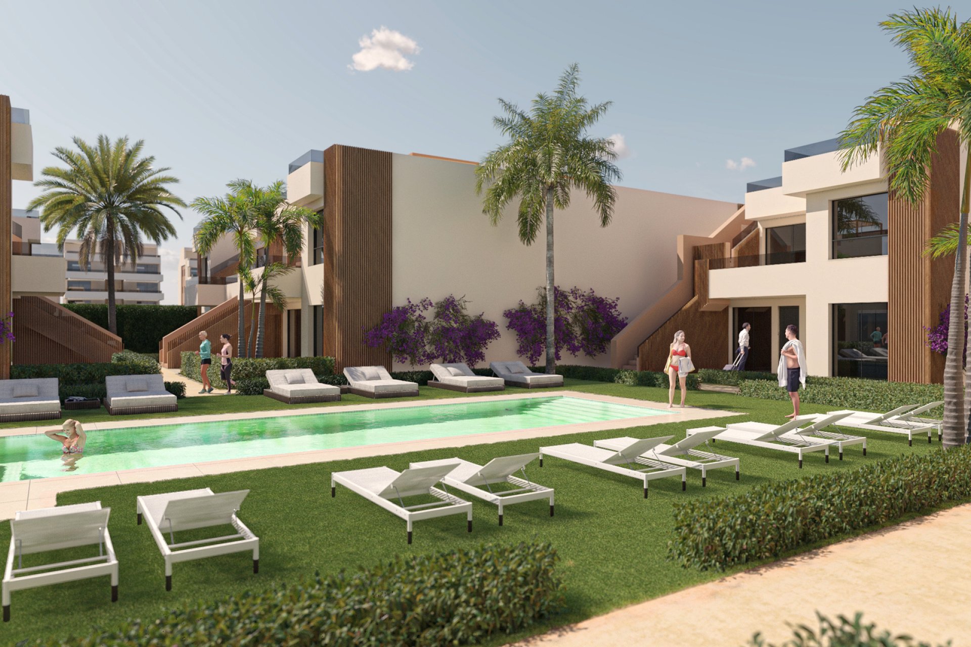 Obra nueva - Bungalow alto -
Los Guardianes