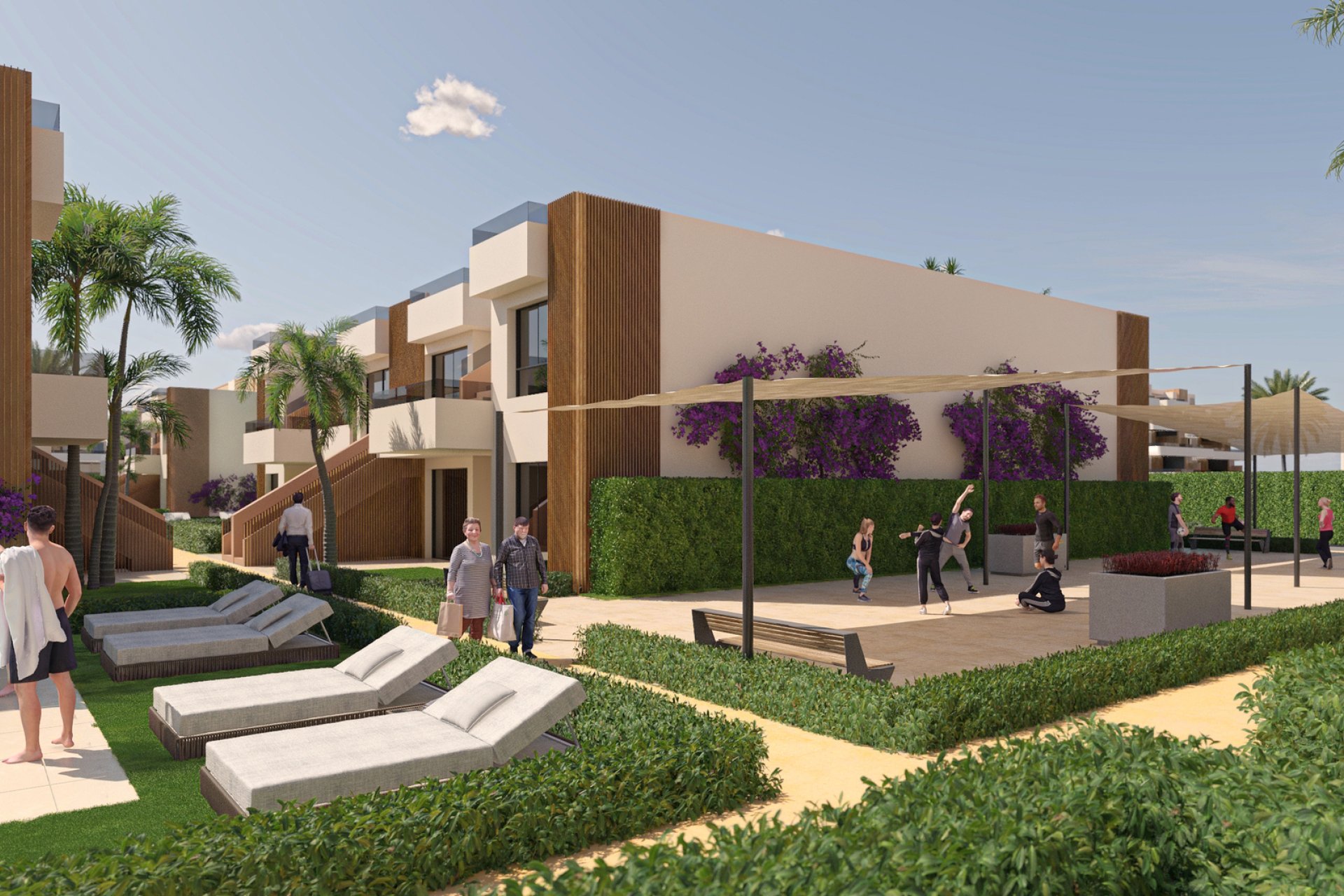 Obra nueva - Bungalow alto -
Los Guardianes
