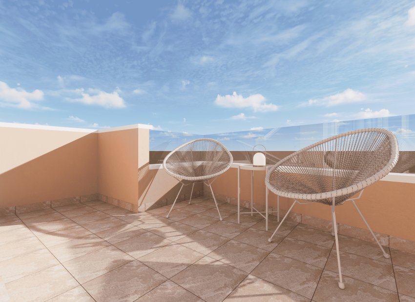 Obra nueva - Bungalow alto -
Pilar de la Horadada