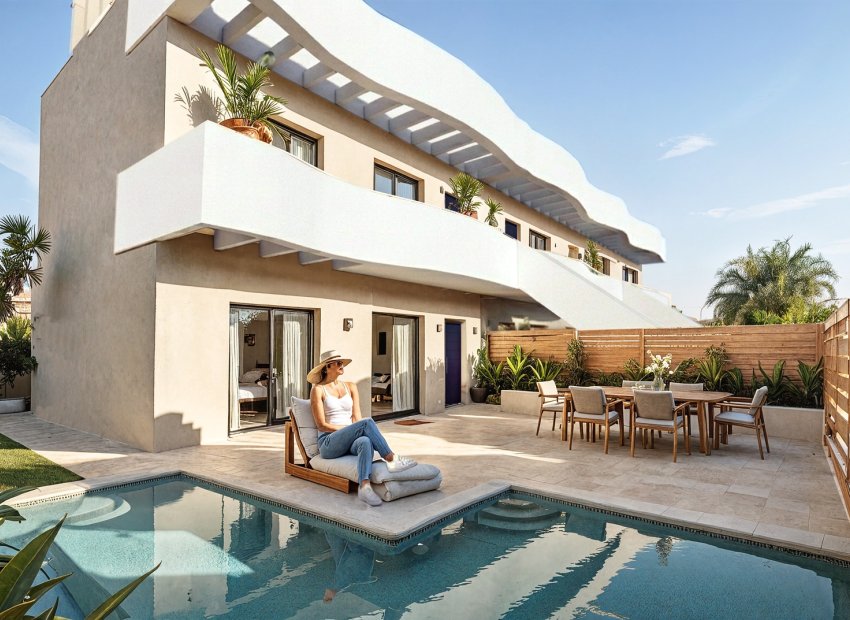 Obra nueva - Bungalow alto -
Pilar de la Horadada