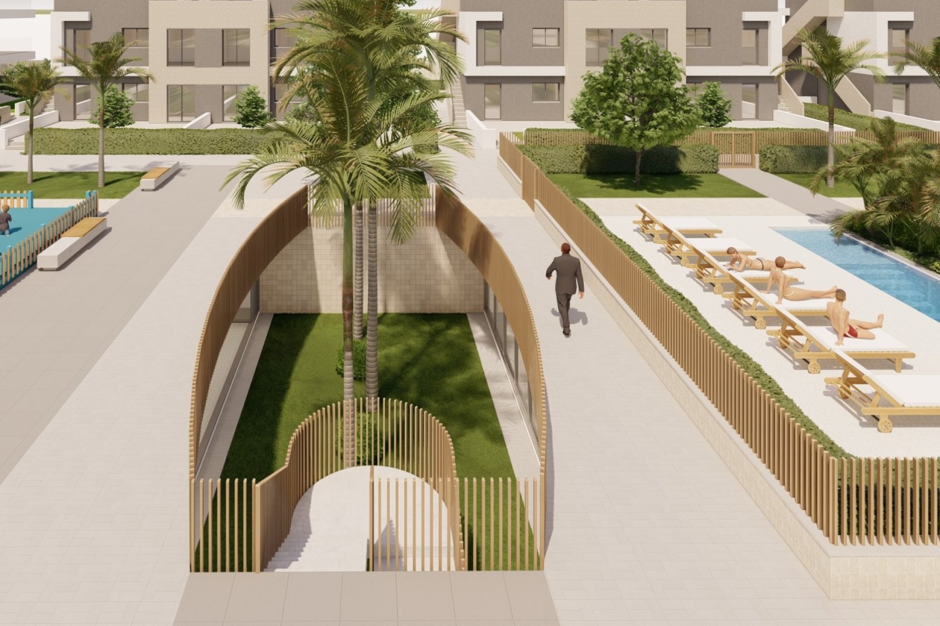Obra nueva - Bungalow alto -
Pilar de la Horadada