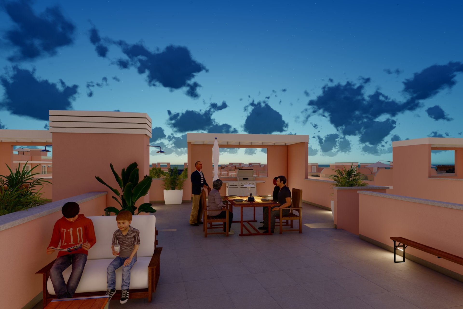 Obra nueva - Bungalow alto -
Pilar de la Horadada