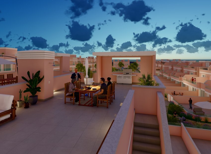 Obra nueva - Bungalow alto -
Pilar de la Horadada
