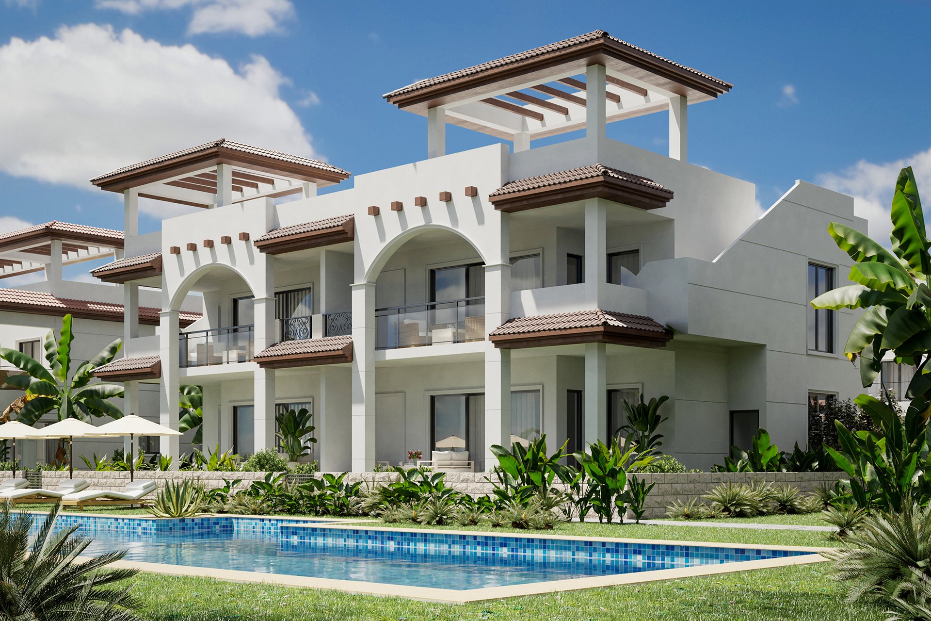Obra nueva - bungalow alto -
Rojales