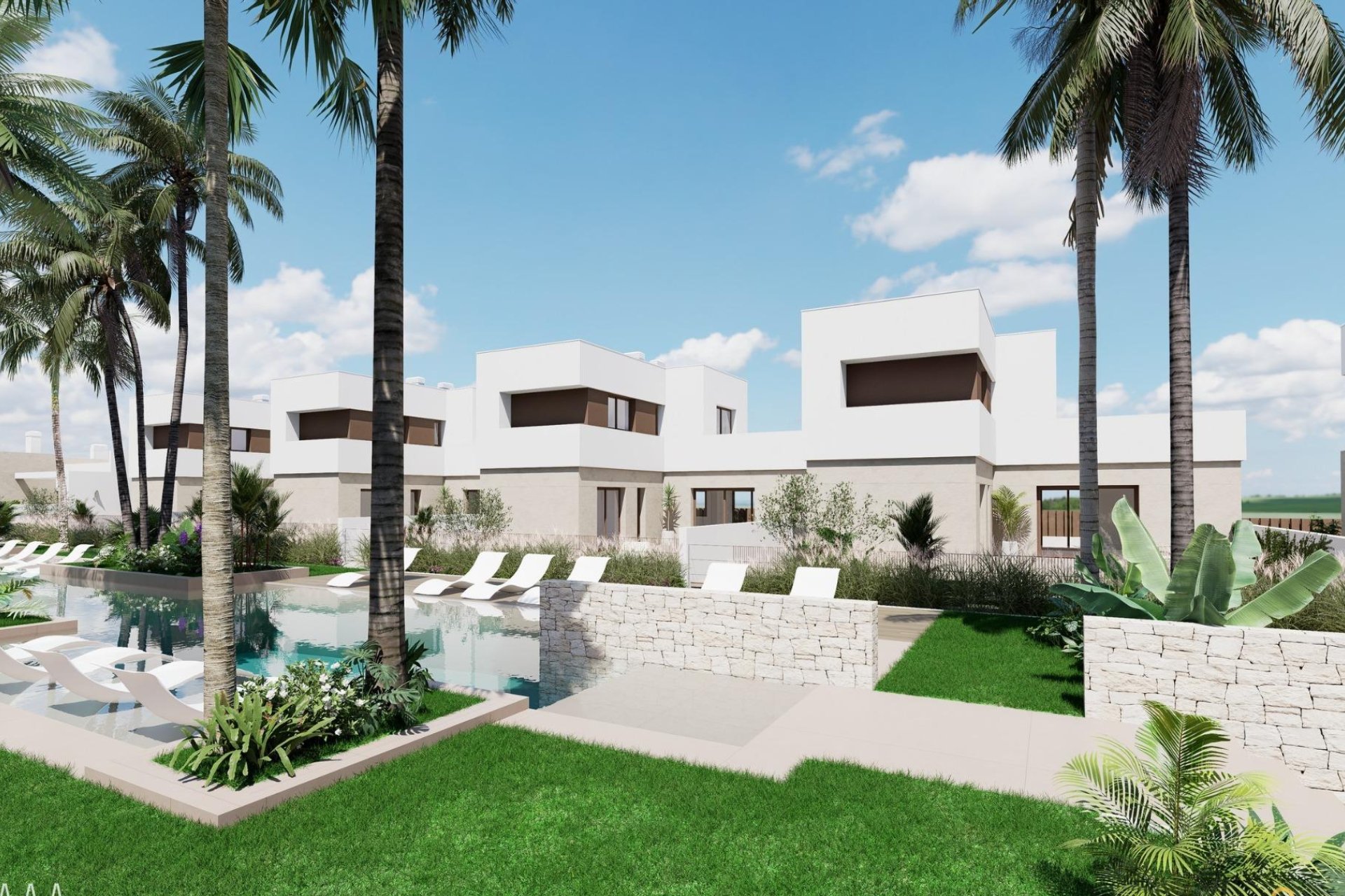 Obra nueva - Bungalow -
Los Alcazares - Serena Golf