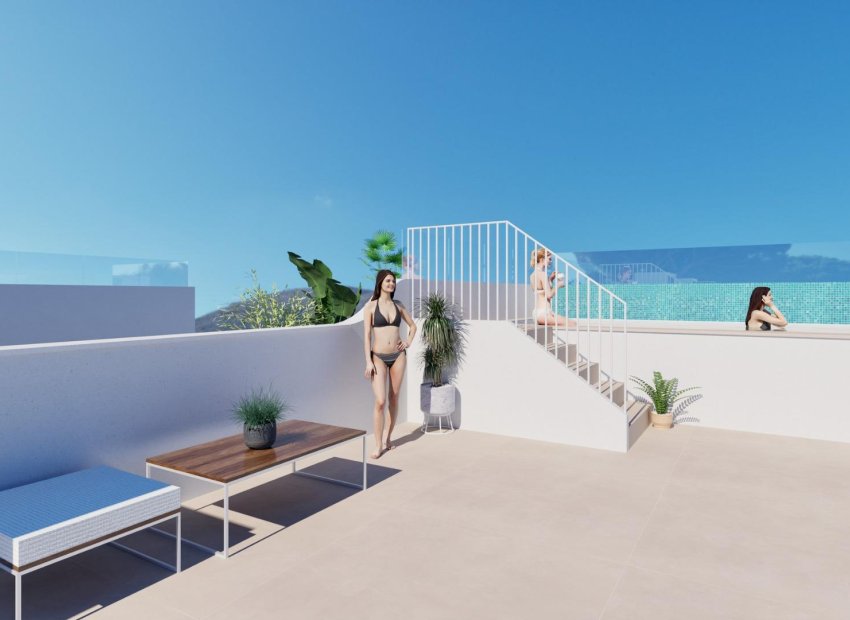 Obra nueva - Bungalow -
Pilar de la Horadada - Playa de las Higuericas