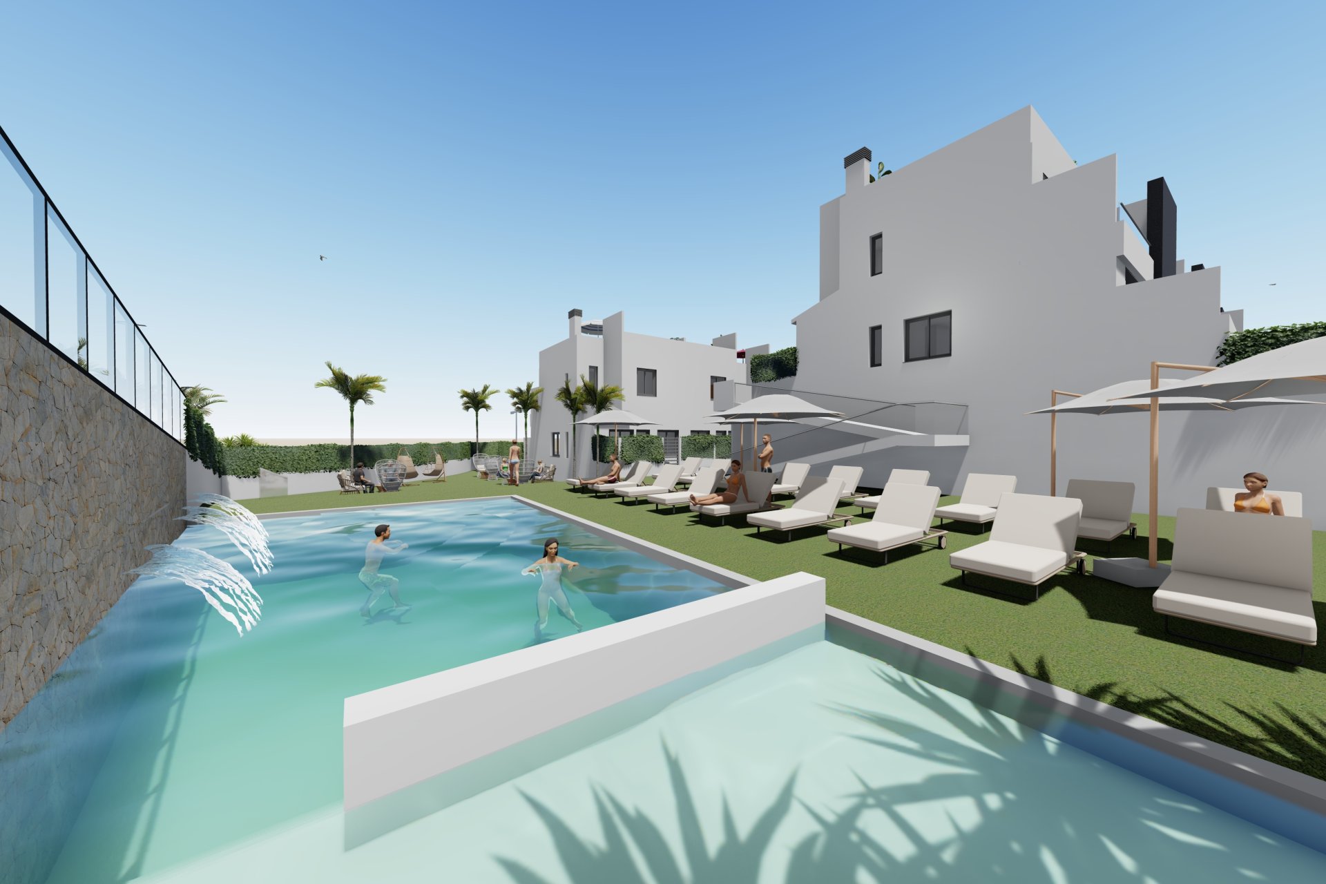 Obra nueva - Bungalow - Planta Baja -
Cox