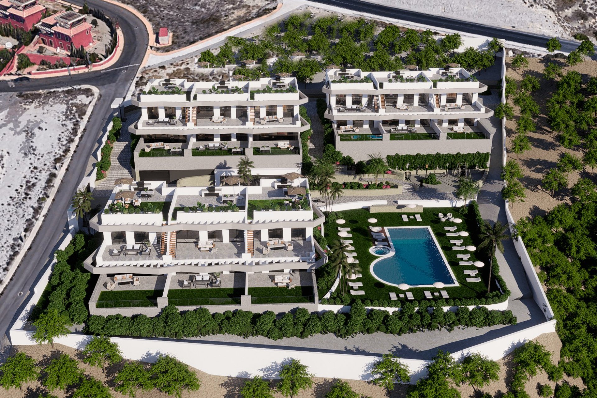 Obra nueva - Bungalow - Planta Baja -
Finestrat