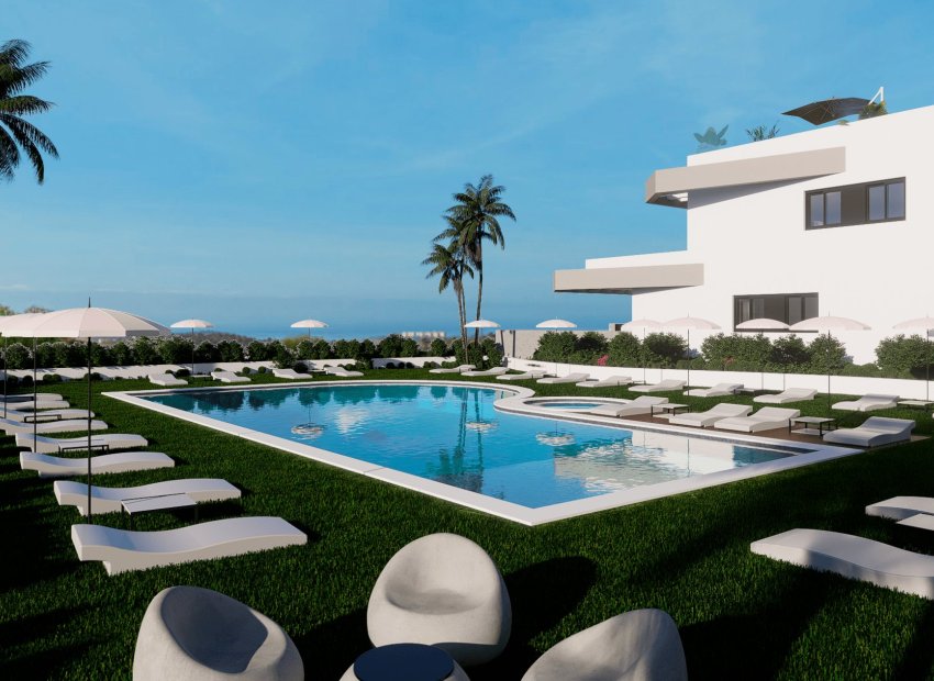 Obra nueva - Bungalow - Planta Baja -
Finestrat