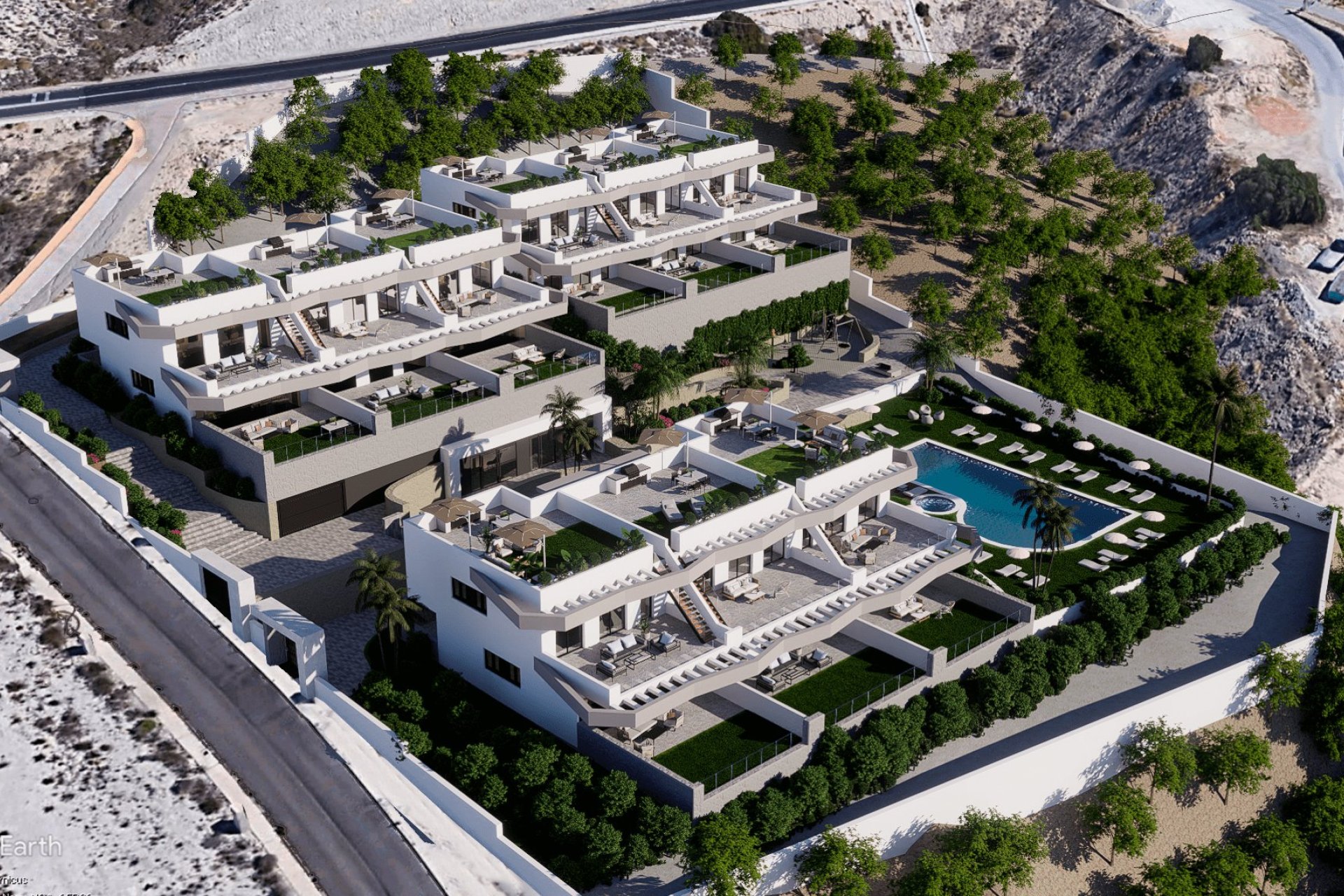 Obra nueva - Bungalow - Planta Baja -
Finestrat