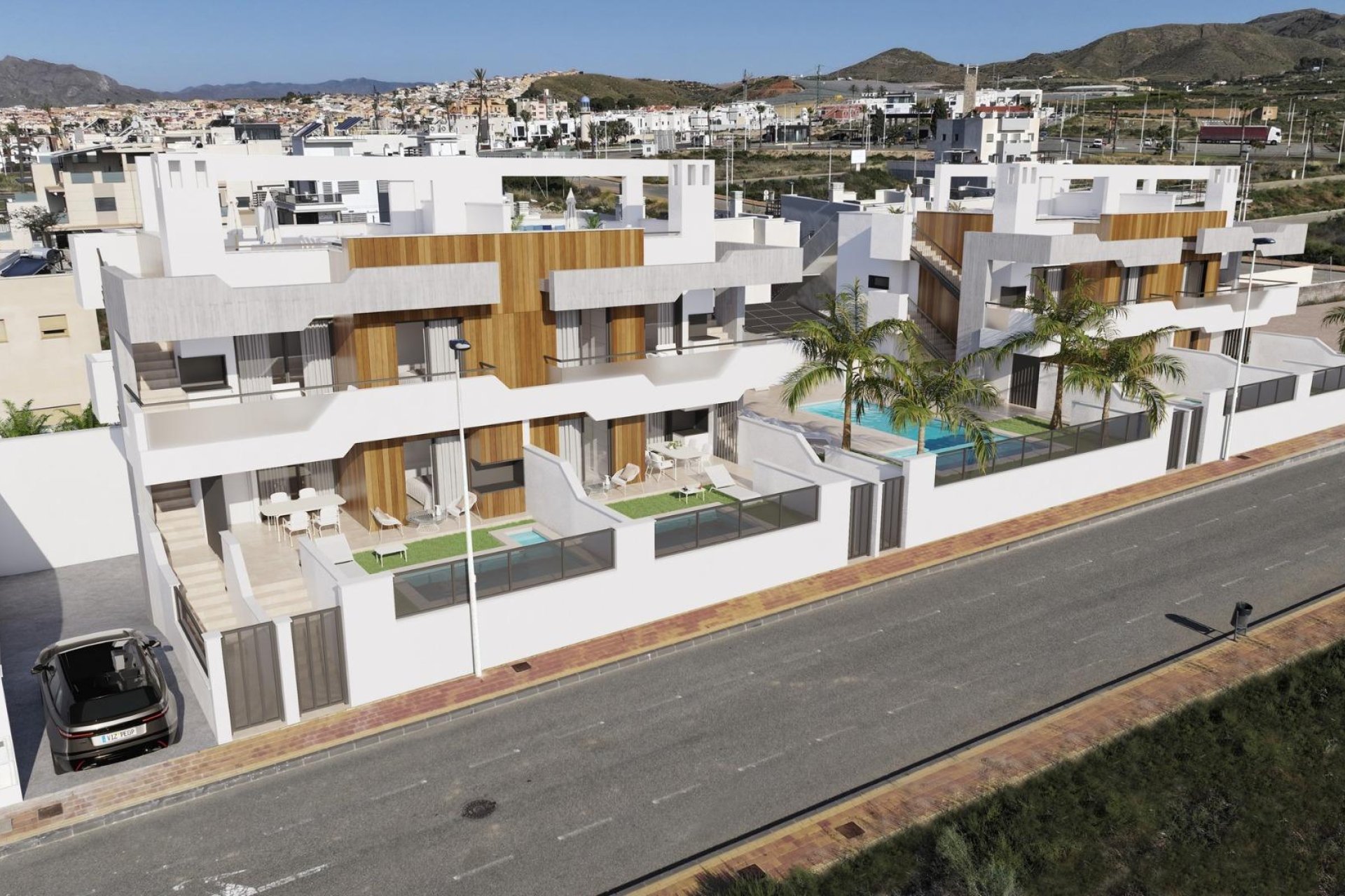 Obra nueva - Bungalow -
Puerto de Mazarron - Playa Negra