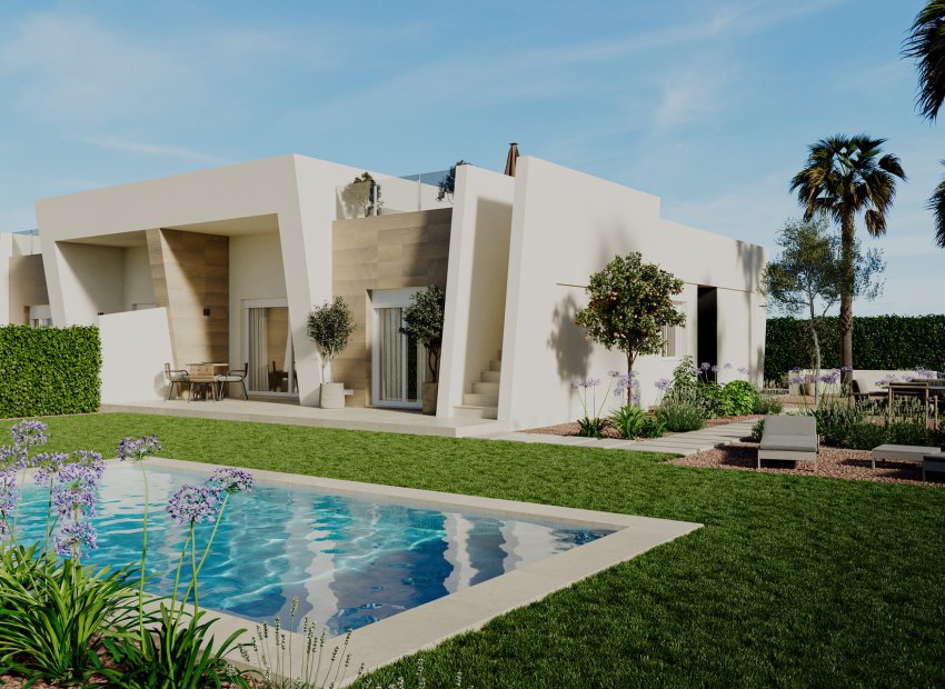 Obra nueva - Casa adosada -
Algorfa - La Finca Golf