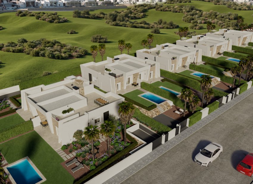Obra nueva - Casa adosada -
Algorfa - La Finca Golf
