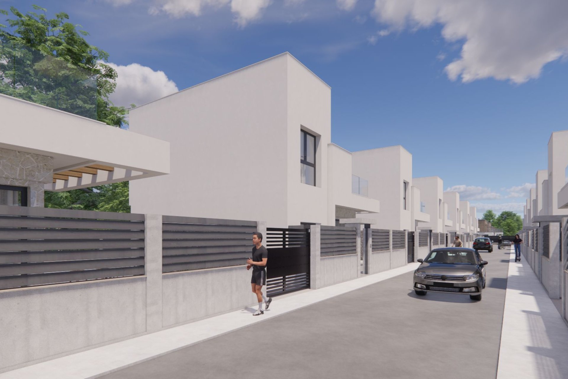 Obra nueva - Casa adosada -
La Herrada