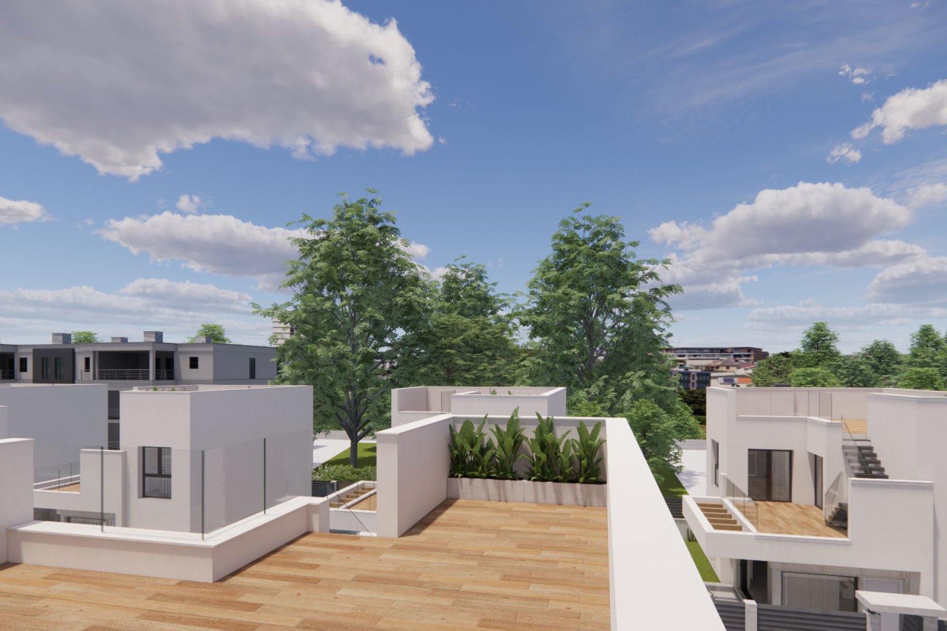 Obra nueva - Casa adosada -
La Herrada