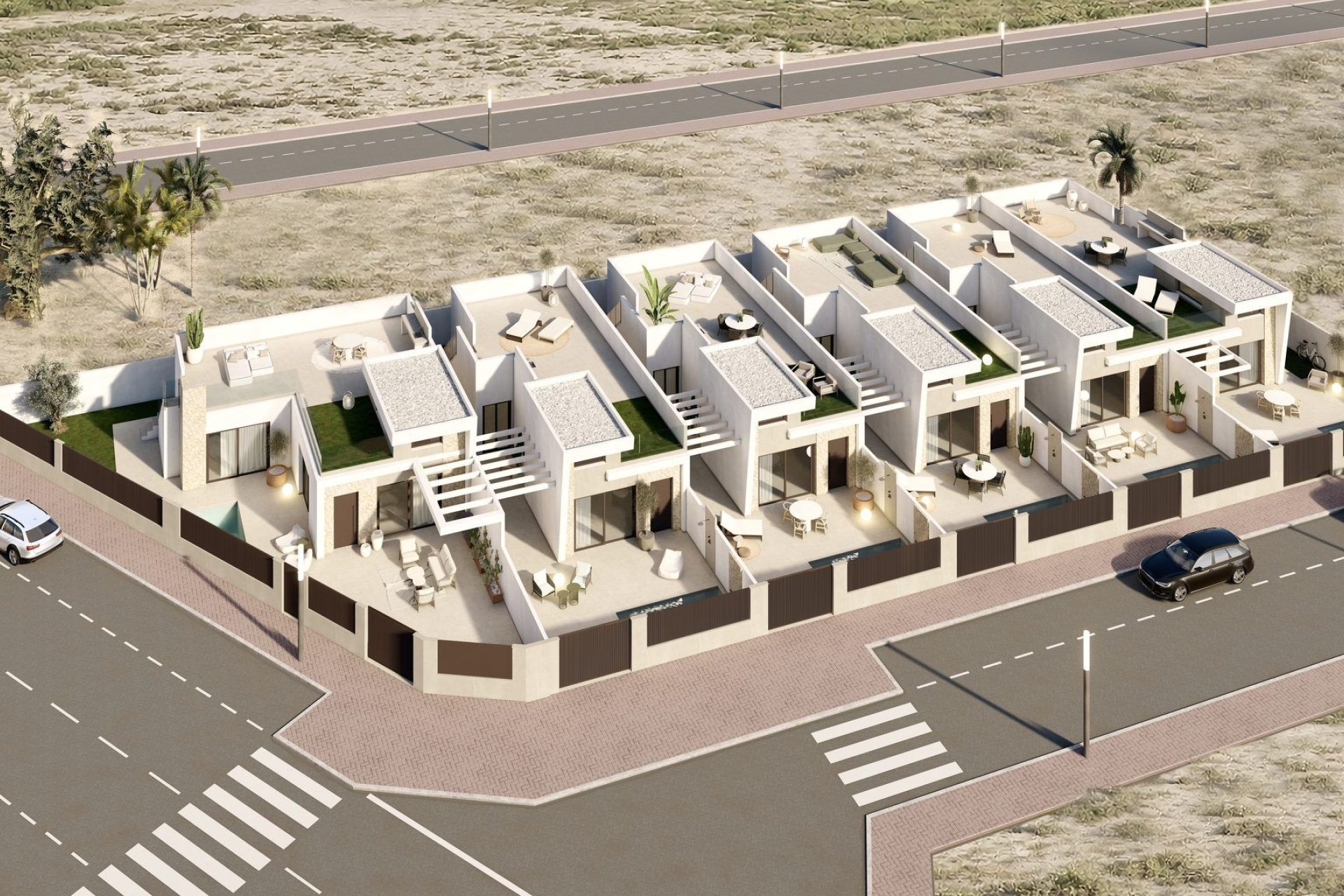 Obra nueva - Casa adosada -
Los Alcazares - Los Alcázares