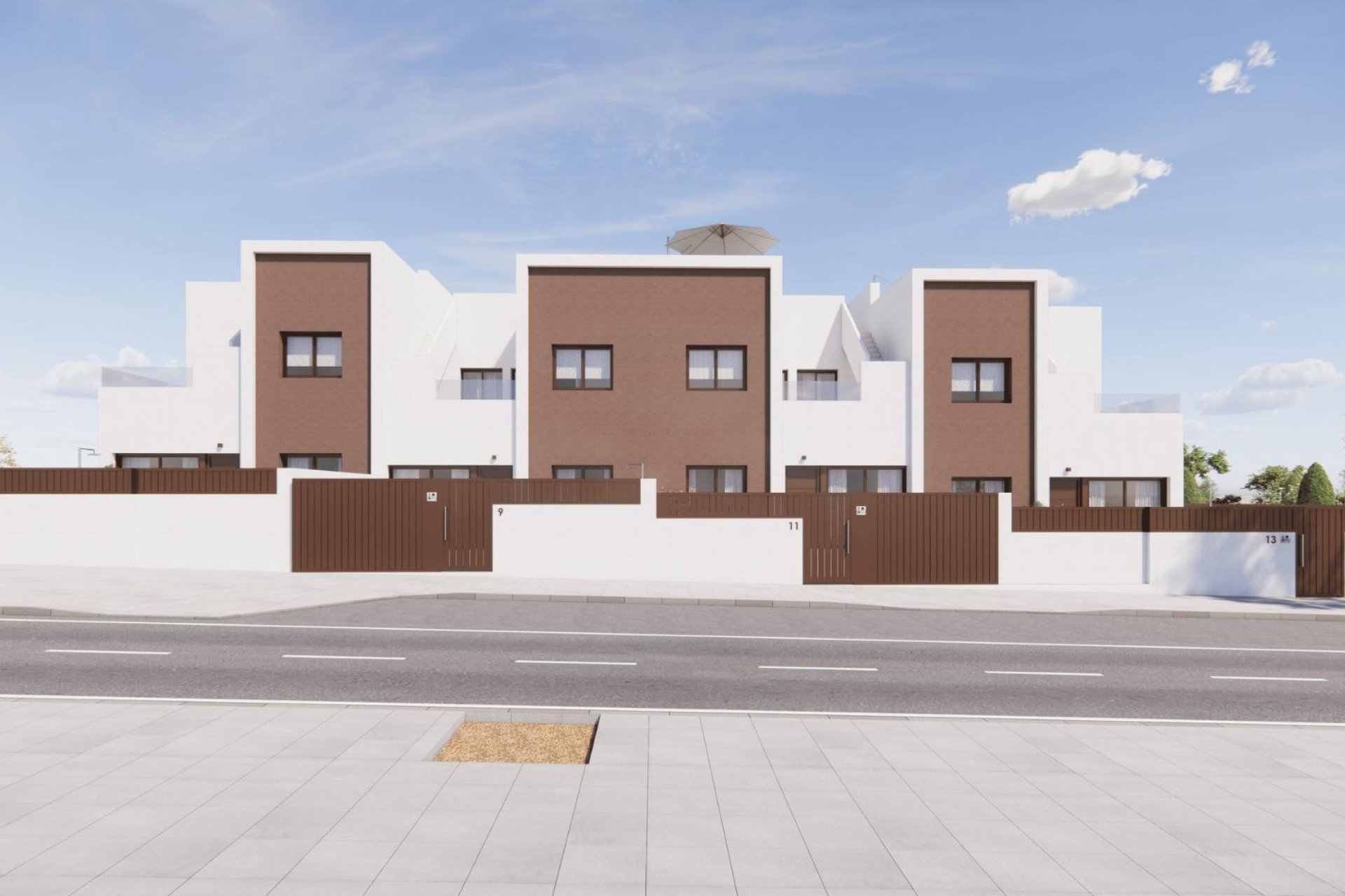 Obra nueva - Casa adosada -
Pilar de la Horadada - Barrio los Segundas