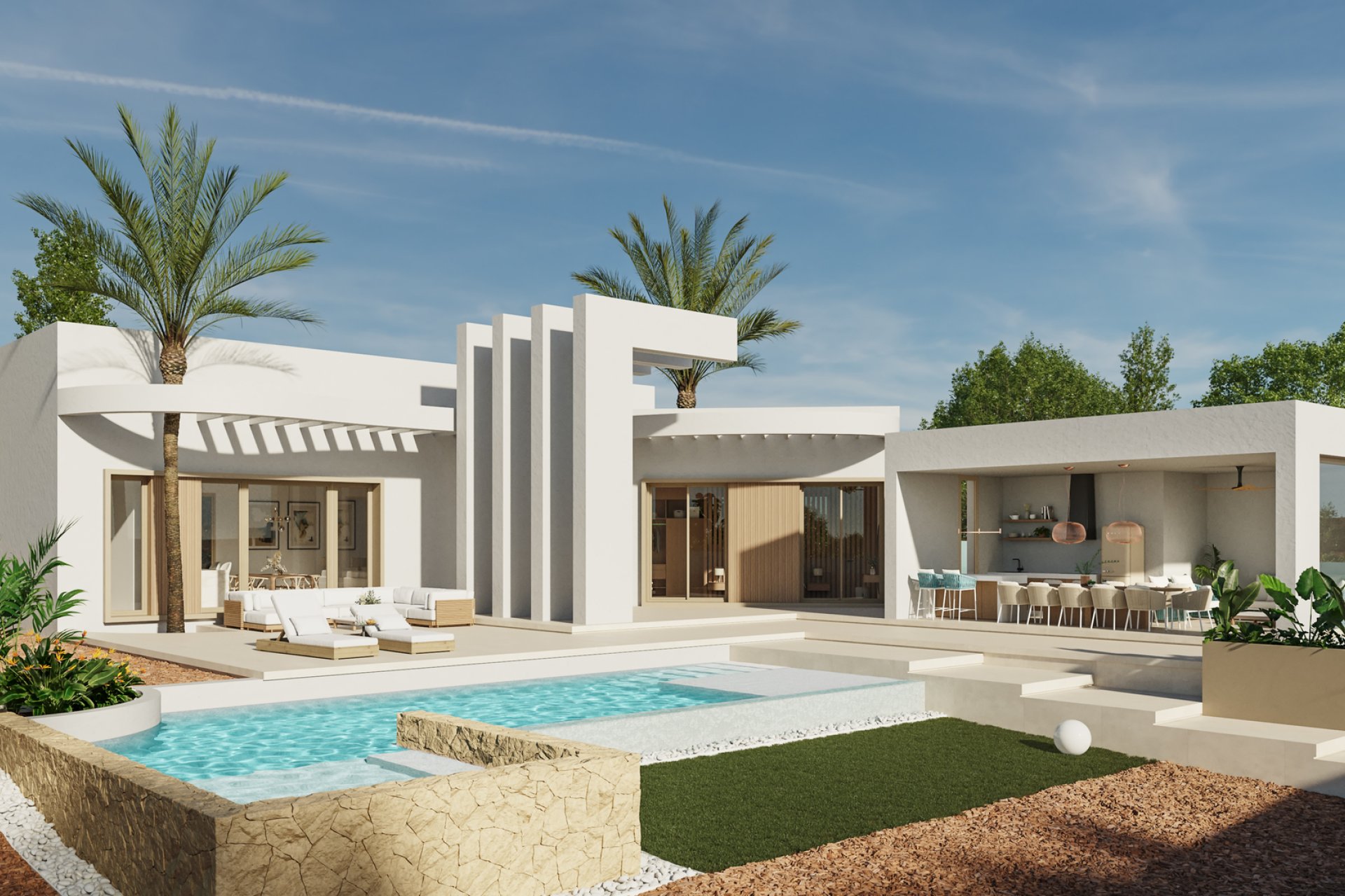 Obra nueva - Independiente / Villa -
Algorfa - La Finca Golf