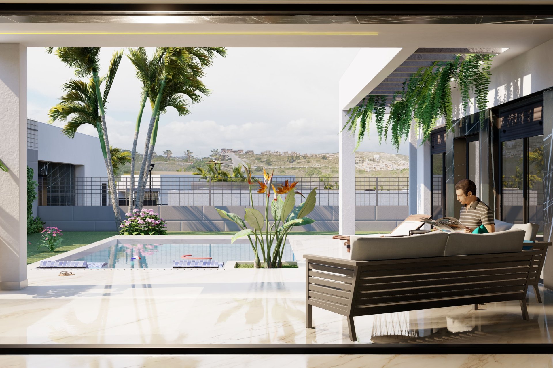 Obra nueva - Independiente / Villa -
Algorfa - La Finca Golf