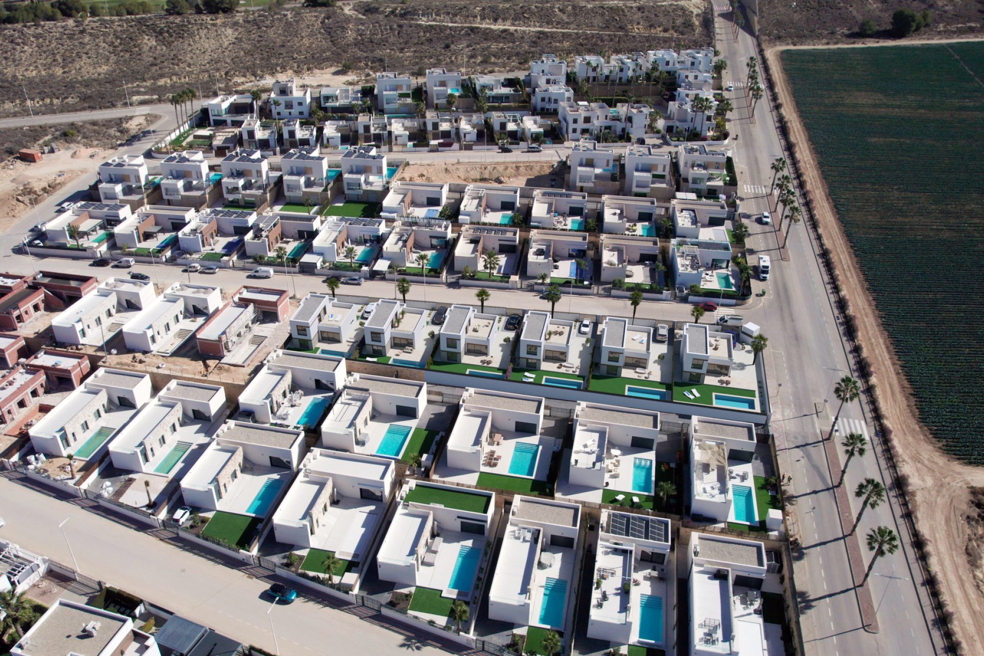 Obra nueva - Independiente / Villa -
Algorfa - La Finca Golf